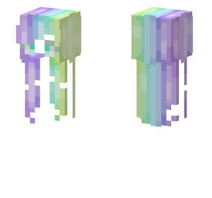 Central Blue Minecraft skin