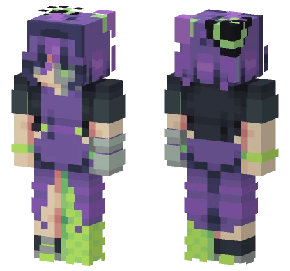 Chained To The Digital Abyss Minecraft skin