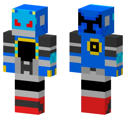 Chaos Sonic Prime Minecraft skin