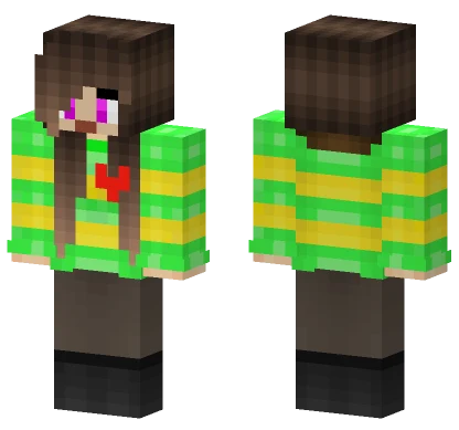 Chara Minecraft skin