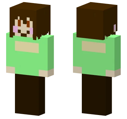 Chara Looks Game Minecraft skin