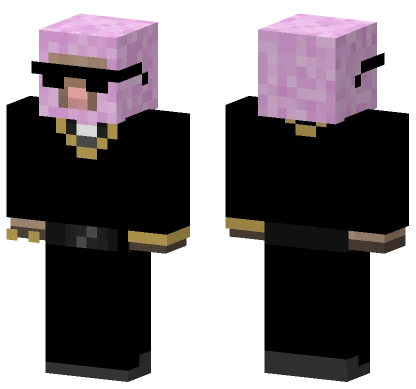 Chav Sheep Pink Minecraft skin