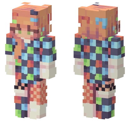 Checkerboard RCE Minecraft skin