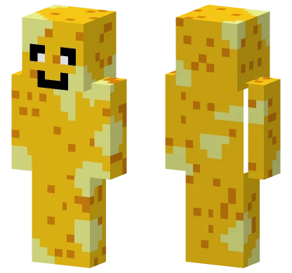 Cheese Character Minecraft skin