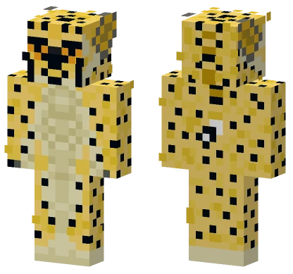 Cheetah Spots Outfit Minecraft skin