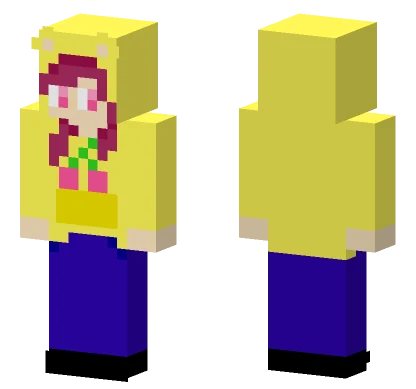 Cheko2 Yellow Outfit Minecraft skin