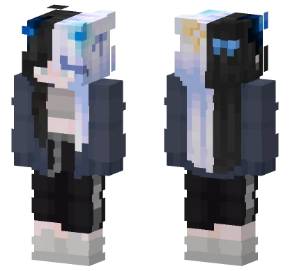 Cheonglyang School Uniform Minecraft skin
