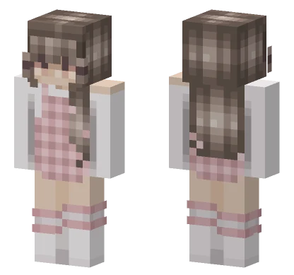 Cherry Blossom Girl Minecraft skin