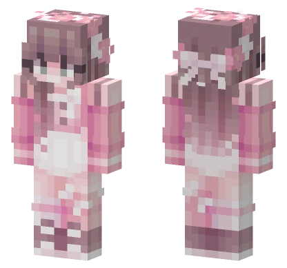 Cherry Blossoms Girl Minecraft skin