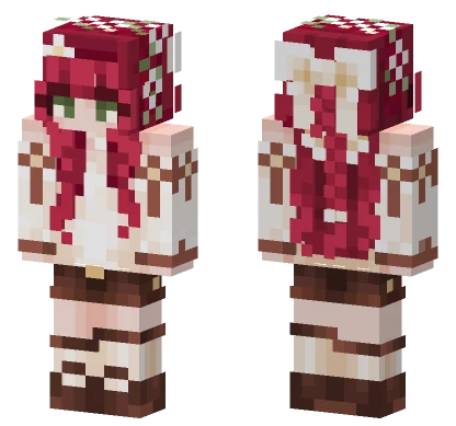 Cherry Character Minecraft skin