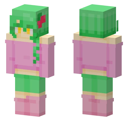 Cherry Girl Minecraft skin