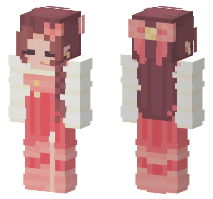 Cherry Princess RCE Minecraft skin