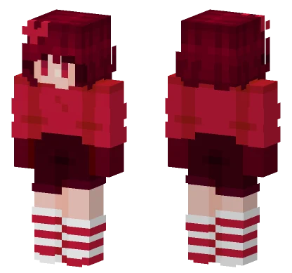 Cherry Raffle Base Minecraft skin