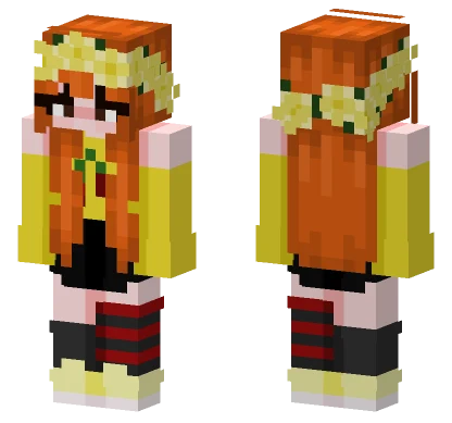 Cherryrar Girl Minecraft skin