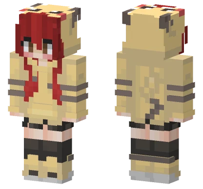 Cherryrar Girl Minecraft skin