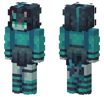 Cheshire Cat Skintober Minecraft skin