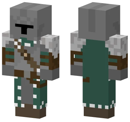 Chevalier Vert Minecraft skin