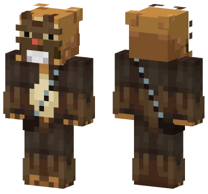 Chewbacca Bidoof Minecraft skin