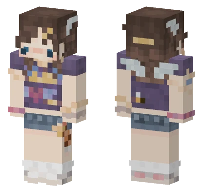 Chibi Angel Minecraft skin