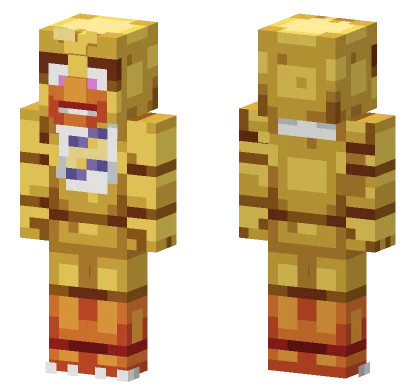 Chica FNAF Skin Minecraft skin