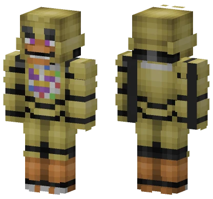 Chica The Chicken Minecraft skin