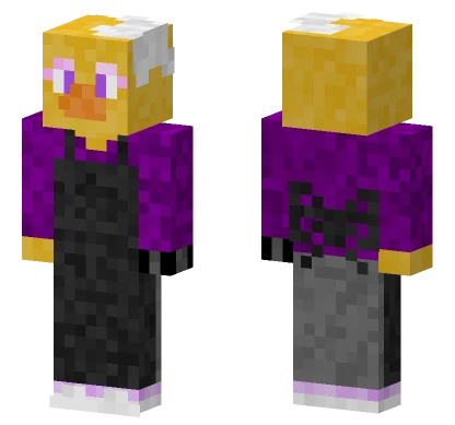 Chica The Chicken Minecraft skin