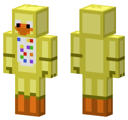 Chica The Chicken Minecraft skin