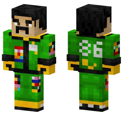 Chick Hicks Green Train Minecraft skin