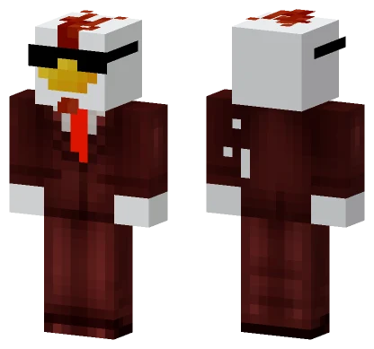 Chicken Lord Suit Perfected Minecraft skin