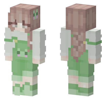 Childhood Claire One Layer Minecraft skin