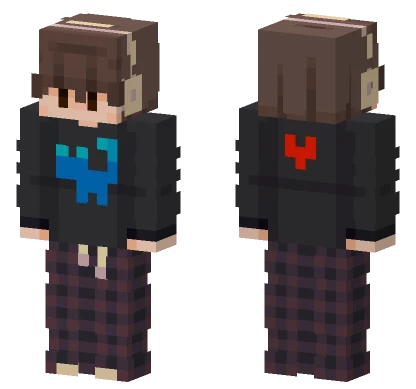 Chill Boy Minecraft skin