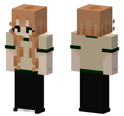 Chill Girl Minecraft skin