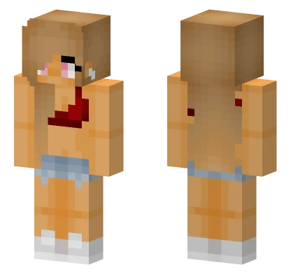 Chill Girl Minecraft skin