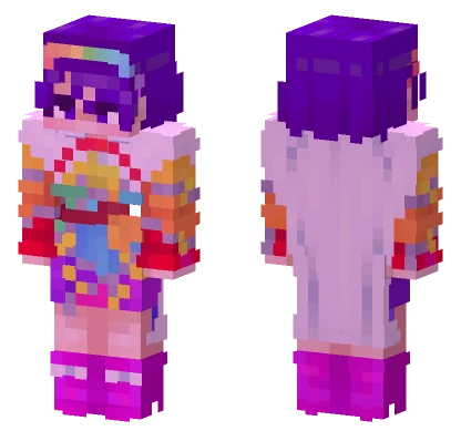 Chimata Tenkyuu Touhou Project Minecraft skin