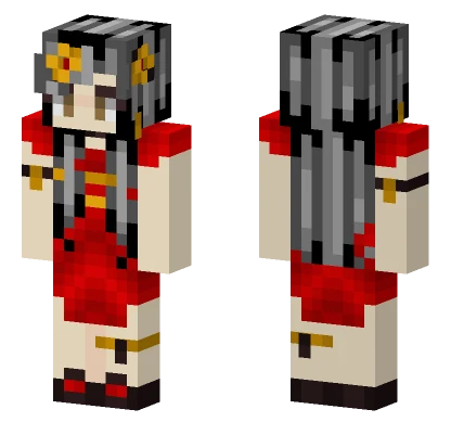 Chinese Girl Ce Minecraft skin