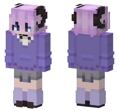 Chloe The Goat Minecraft skin