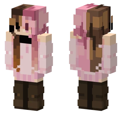 Chocolate Covered Raspberries Minecraft skin