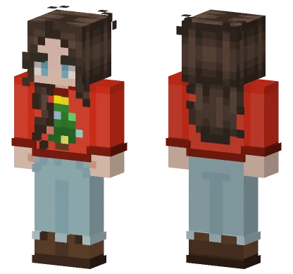 Christmas Cassidy Minecraft skin
