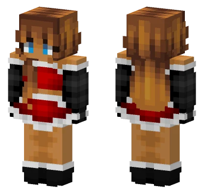 Christmas Dance Girl Minecraft skin