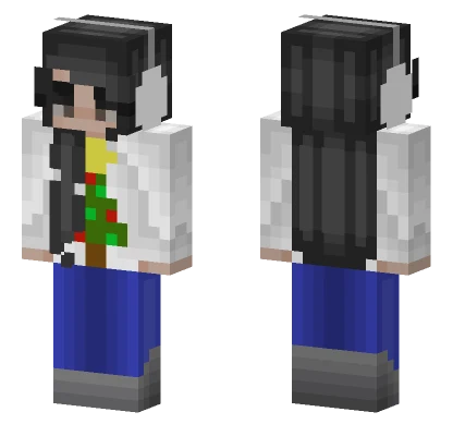 Christmas Girl Minecraft skin