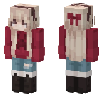 Christmas Girl Minecraft skin