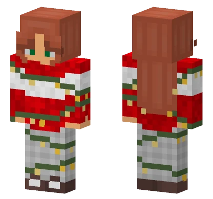 Christmas Lights Sweater Minecraft skin