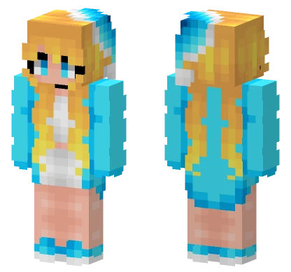 Christmas Lisa Minecraft skin
