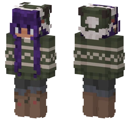 Christmas Pelle Slim Minecraft skin