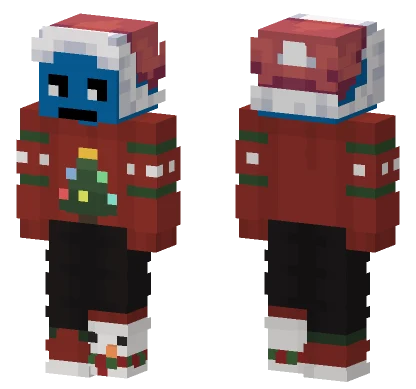 Christmas Snowman Skin Minecraft skin