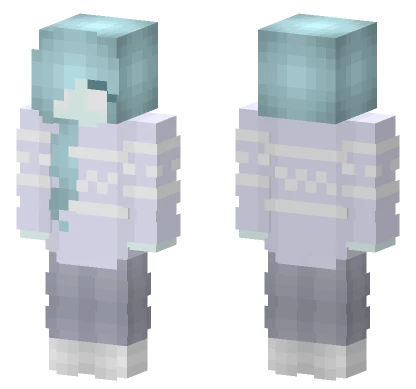 Christmas Spirit Female Minecraft skin