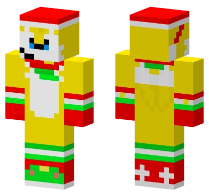 Christmas Tails V2 Minecraft skin