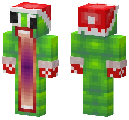 Christmas Unspeakable Minecraft skin