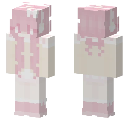 Christmas White Girl Minecraft skin