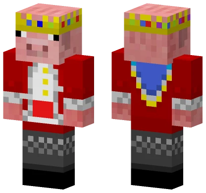 Chubby Technoblade Minecraft skin